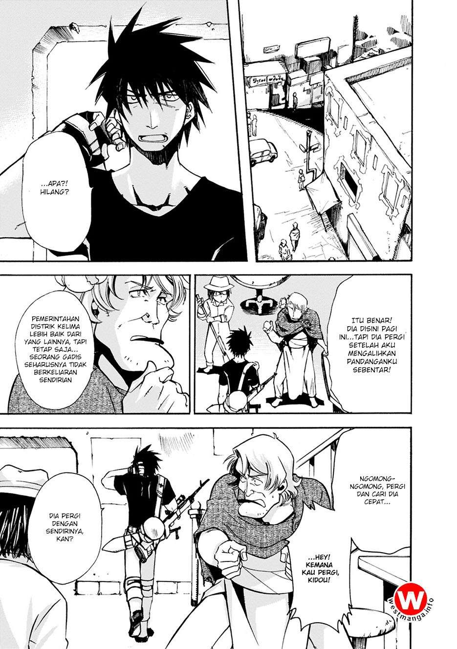 Mushikago no Cagaster chapter 2 halaman 8