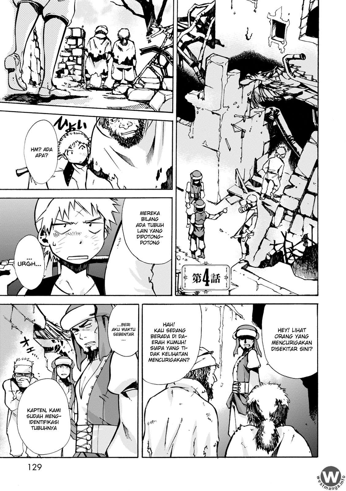 Mushikago no Cagaster chapter 4 halaman 2