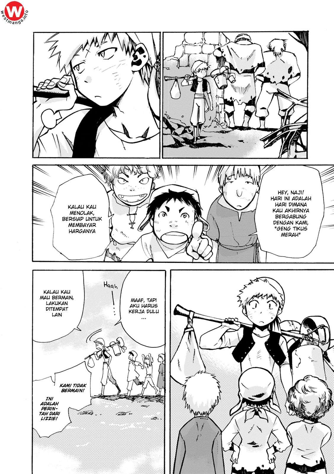 Mushikago no Cagaster chapter 4 halaman 3