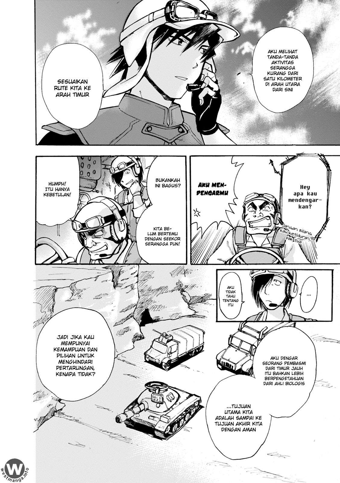 Mushikago no Cagaster chapter 4 halaman 12