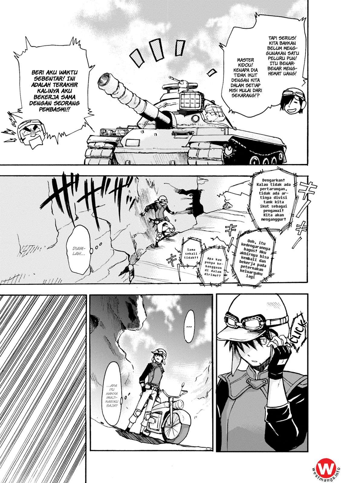 Mushikago no Cagaster chapter 4 halaman 13