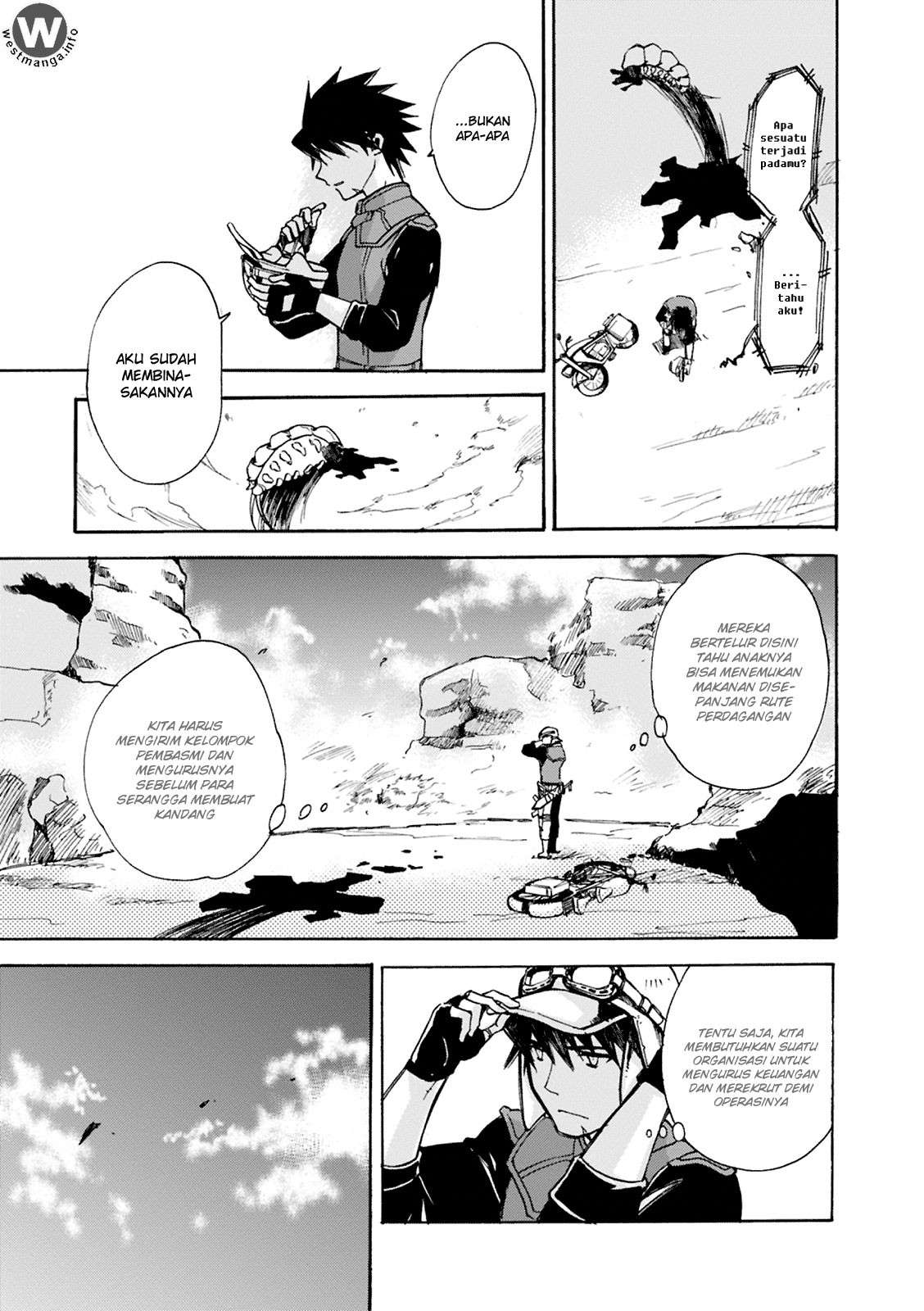 Mushikago no Cagaster chapter 4 halaman 17