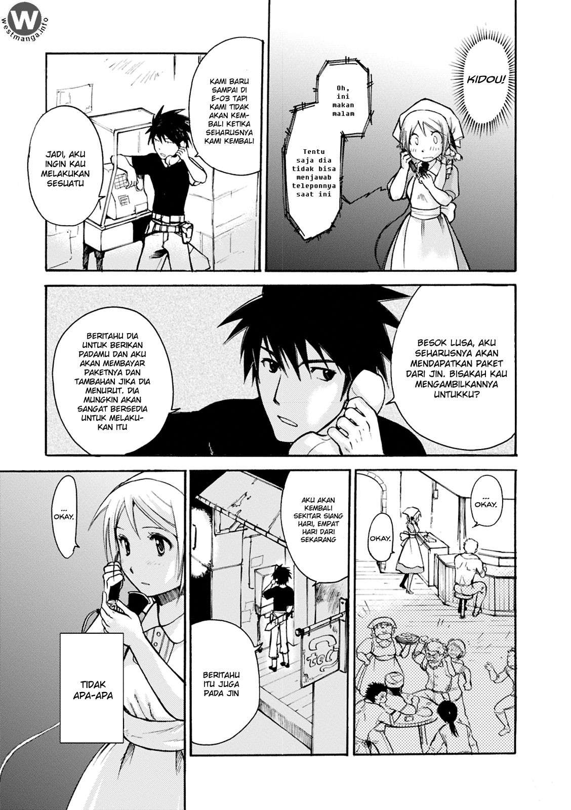 Mushikago no Cagaster chapter 4 halaman 21