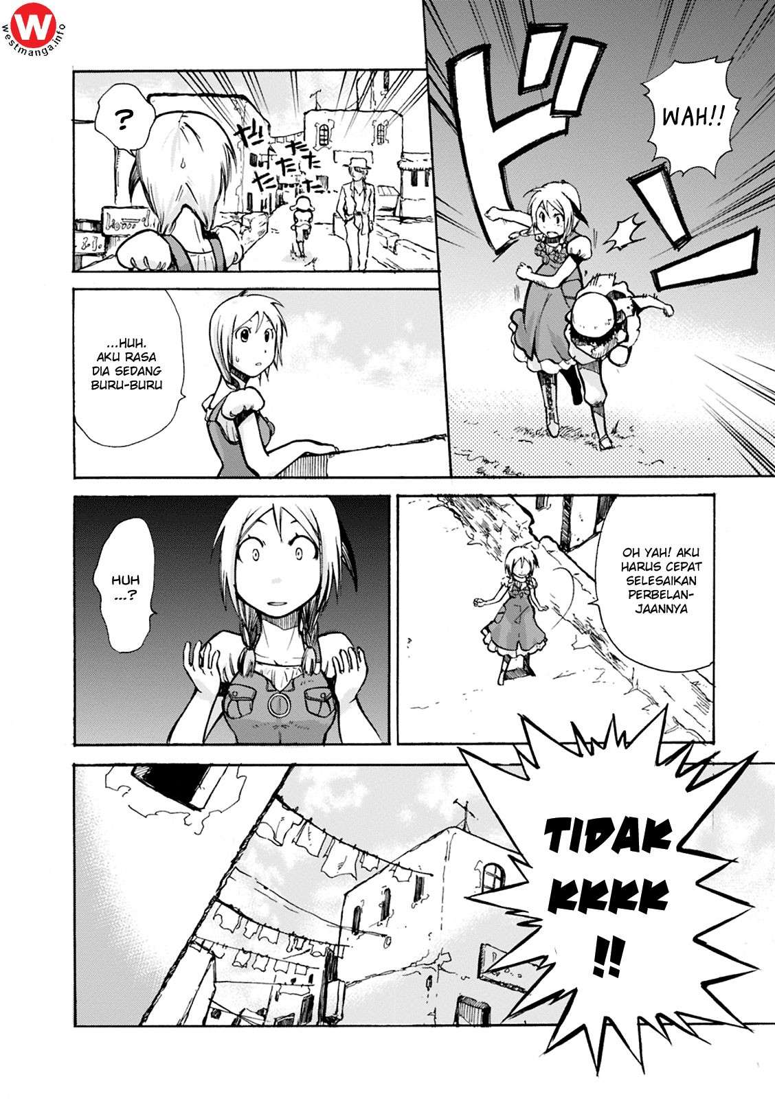 Mushikago no Cagaster chapter 4 halaman 34