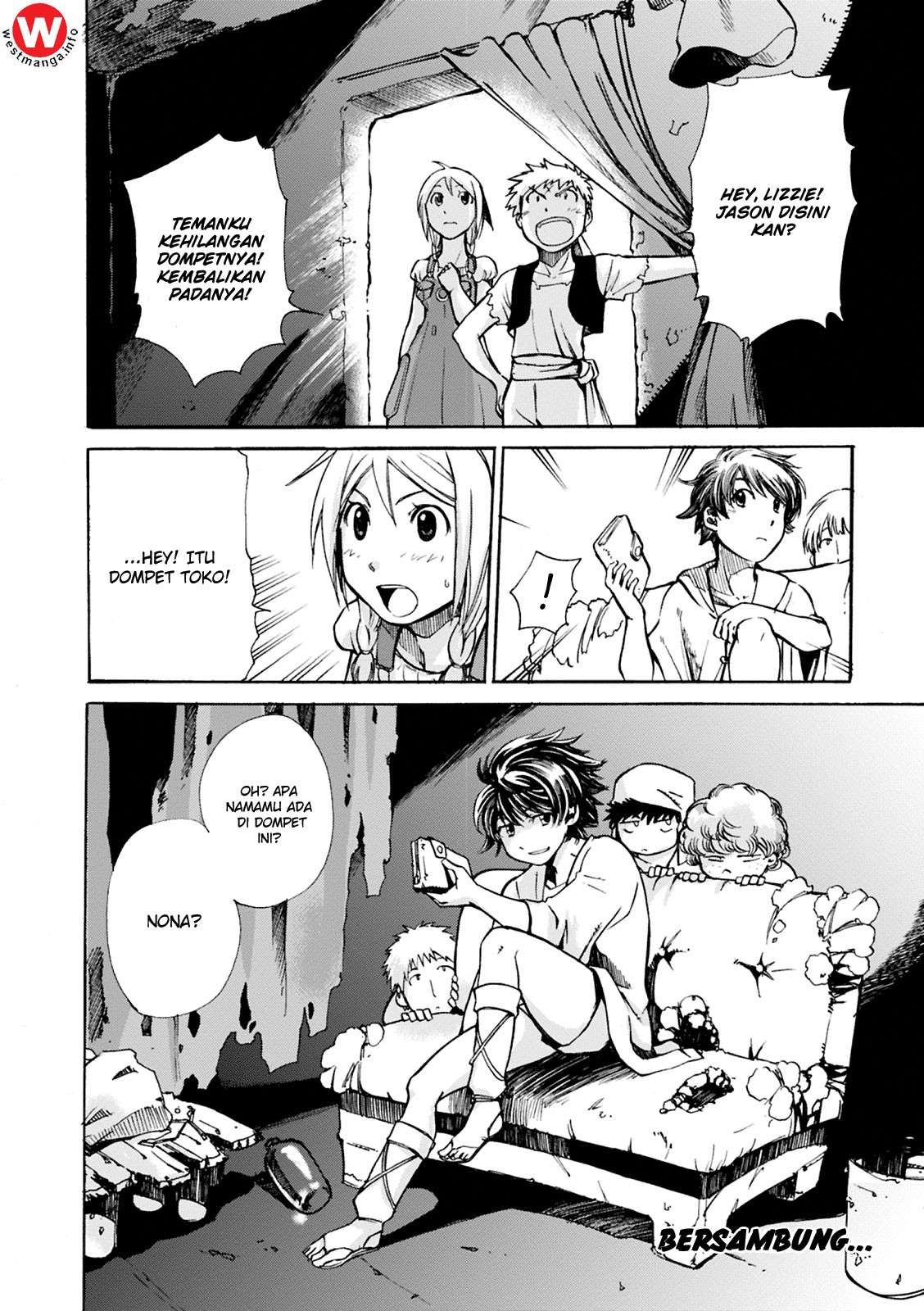 Mushikago no Cagaster chapter 4 halaman 40