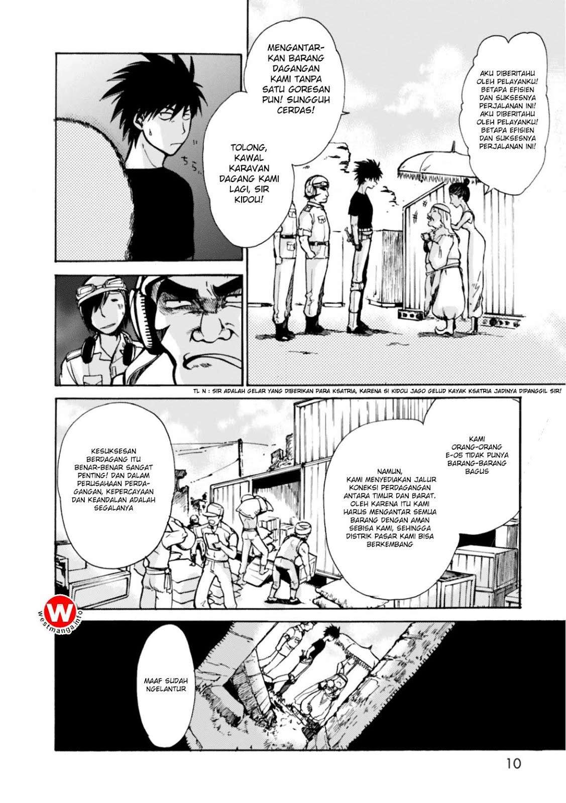 Mushikago no Cagaster chapter 5 halaman 4