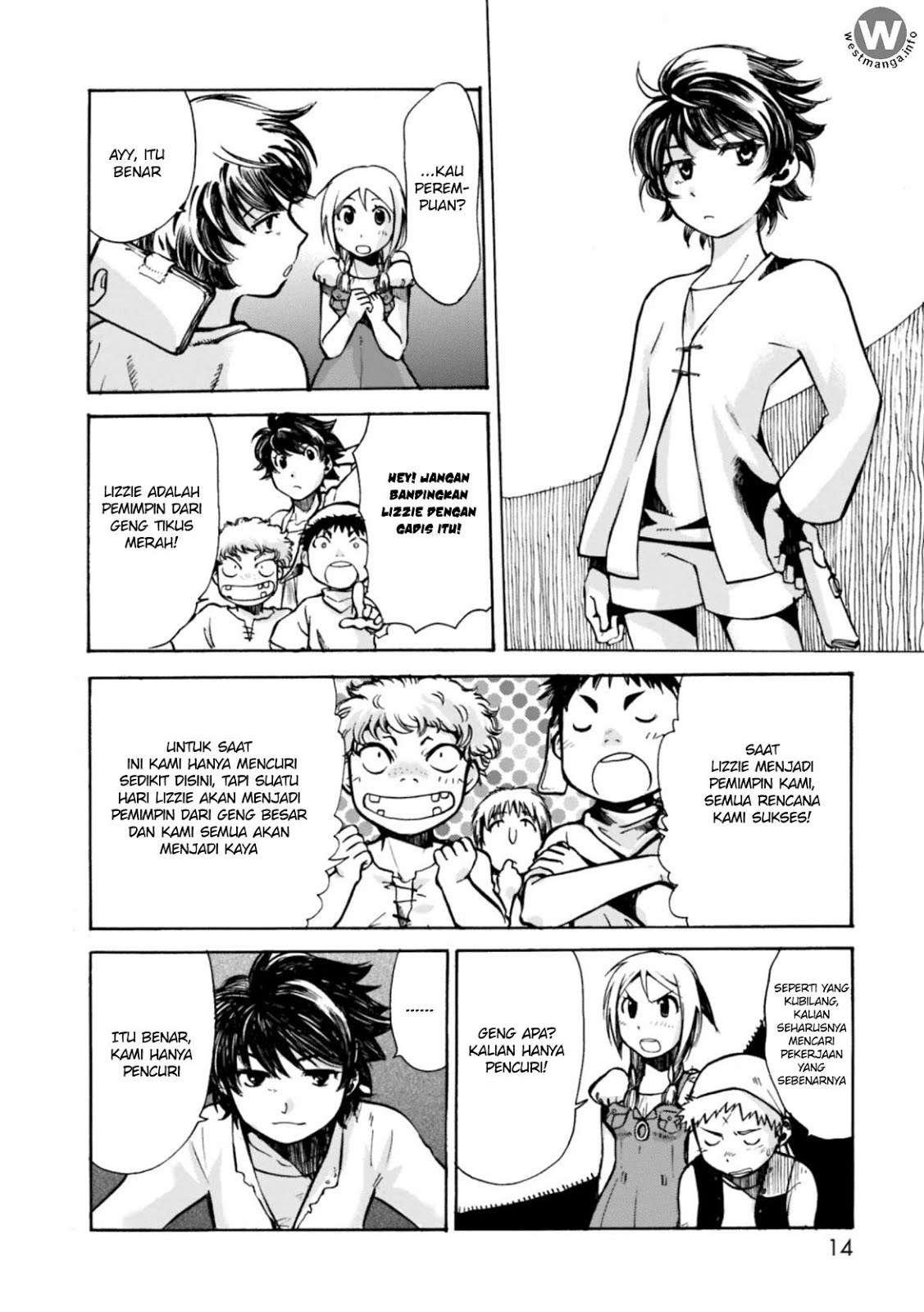 Mushikago no Cagaster chapter 5 halaman 8