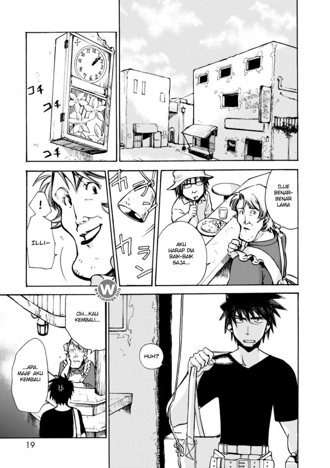 Mushikago no Cagaster chapter 5 halaman 13
