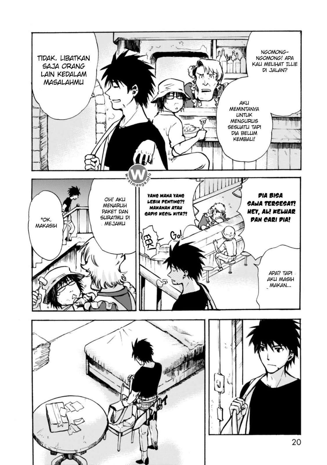 Mushikago no Cagaster chapter 5 halaman 14