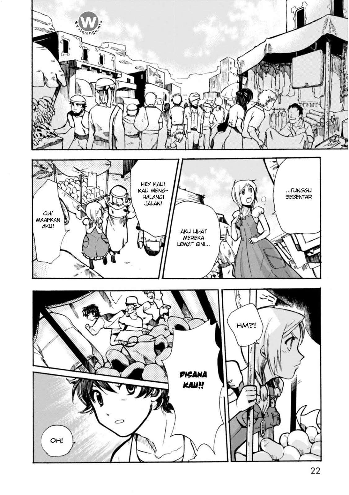 Mushikago no Cagaster chapter 5 halaman 16
