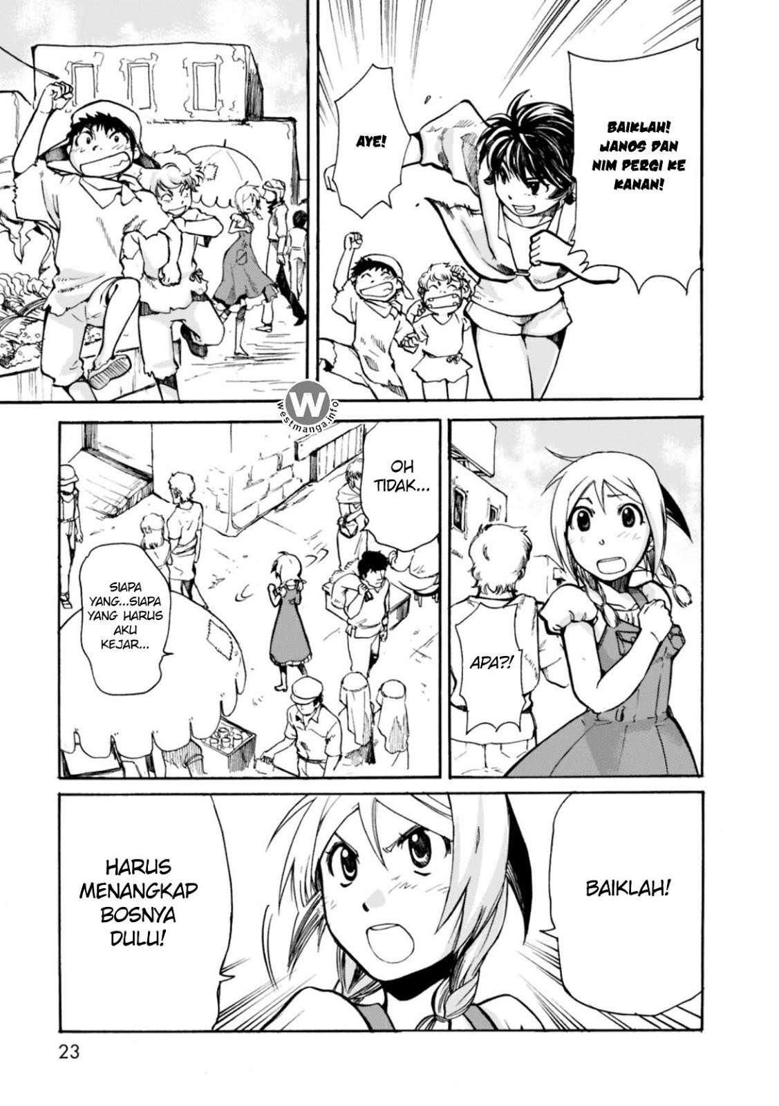 Mushikago no Cagaster chapter 5 halaman 17