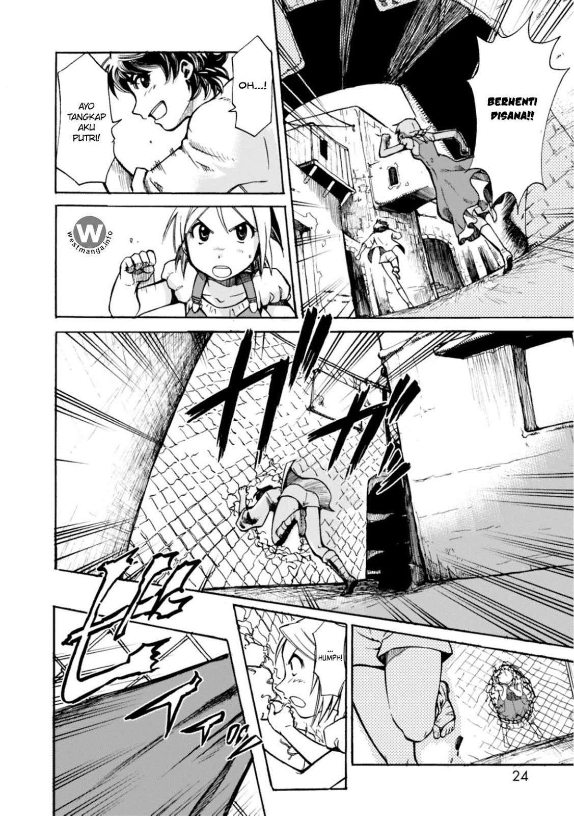 Mushikago no Cagaster chapter 5 halaman 18