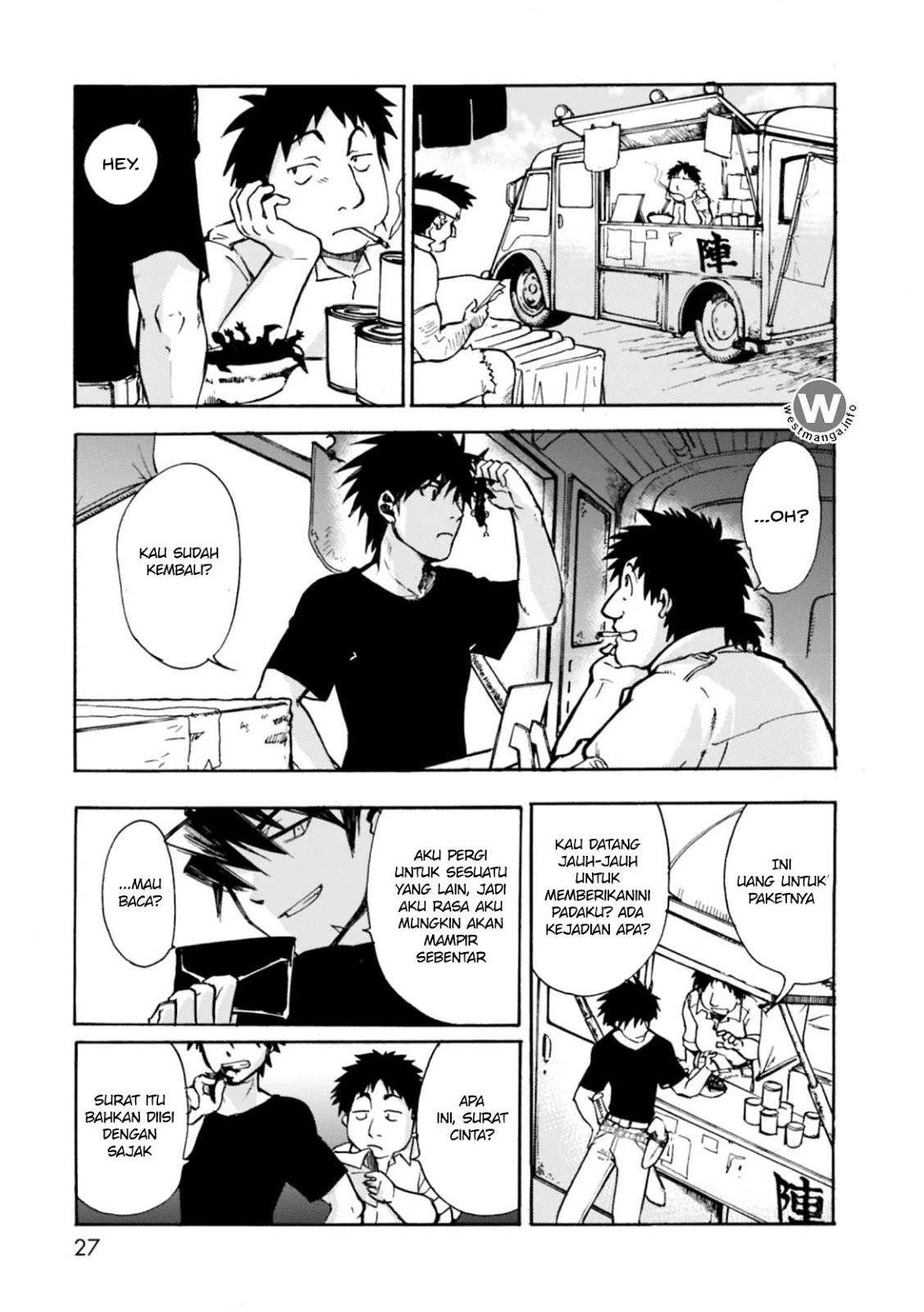 Mushikago no Cagaster chapter 5 halaman 21