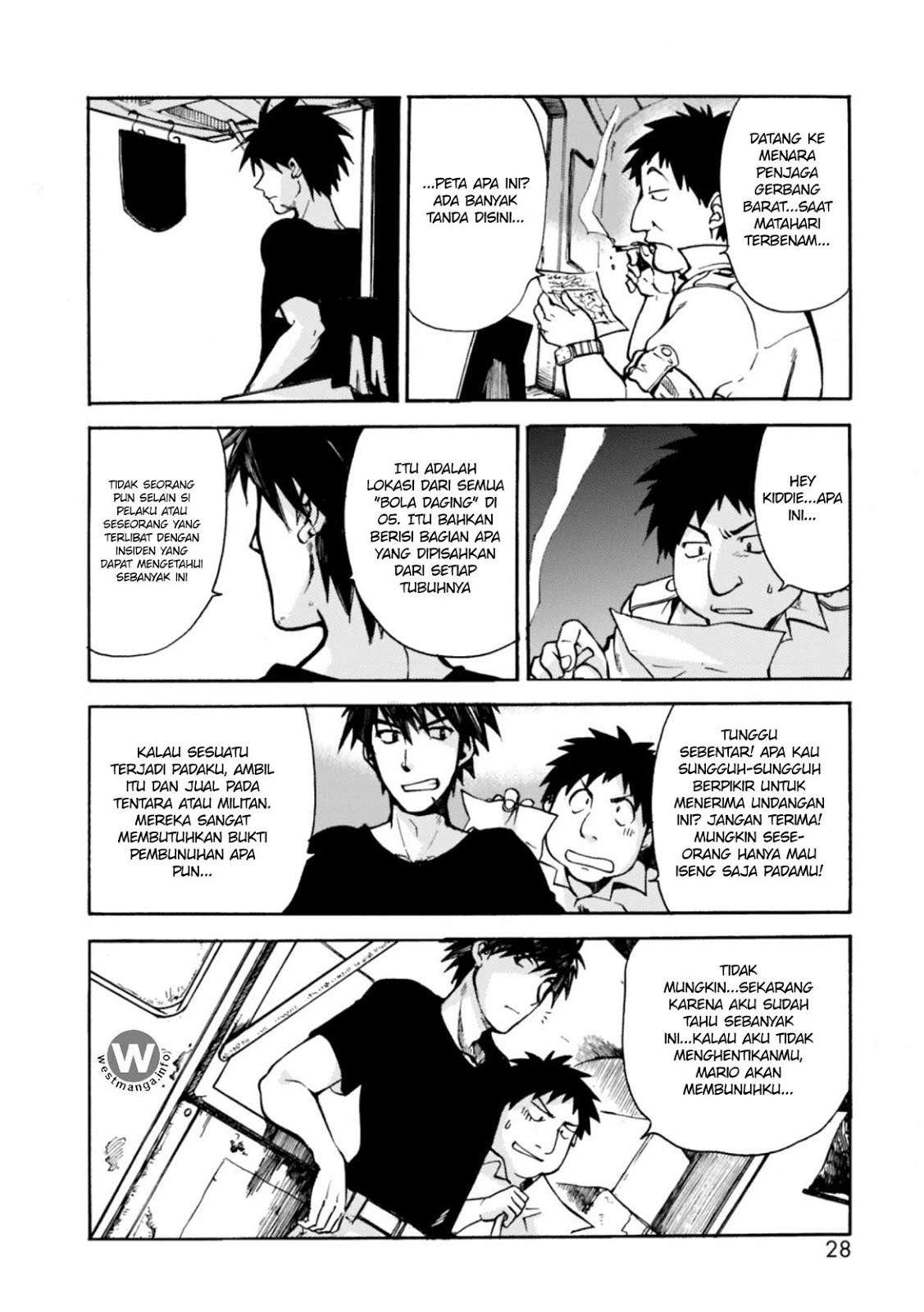 Mushikago no Cagaster chapter 5 halaman 22