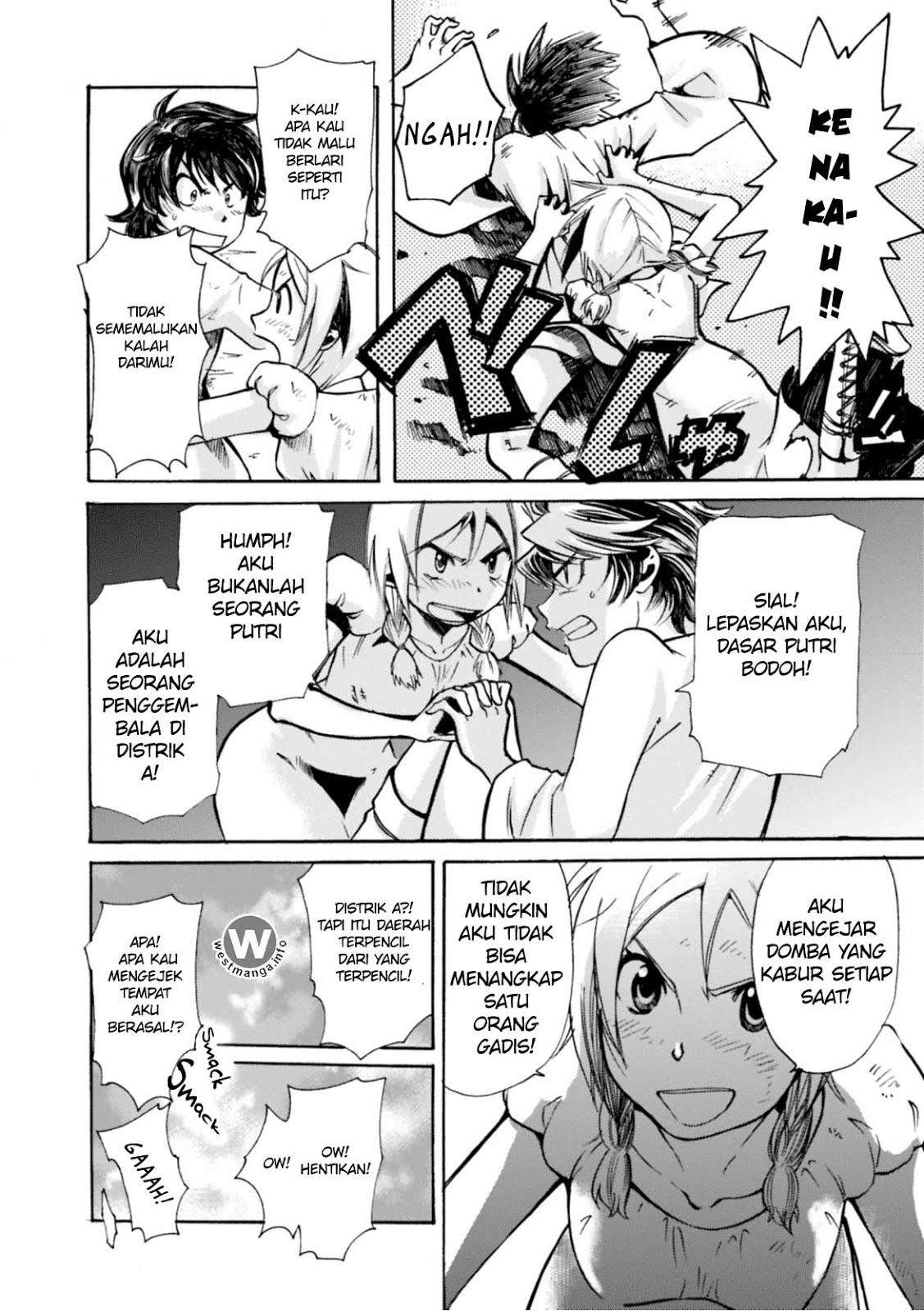 Mushikago no Cagaster chapter 5 halaman 28