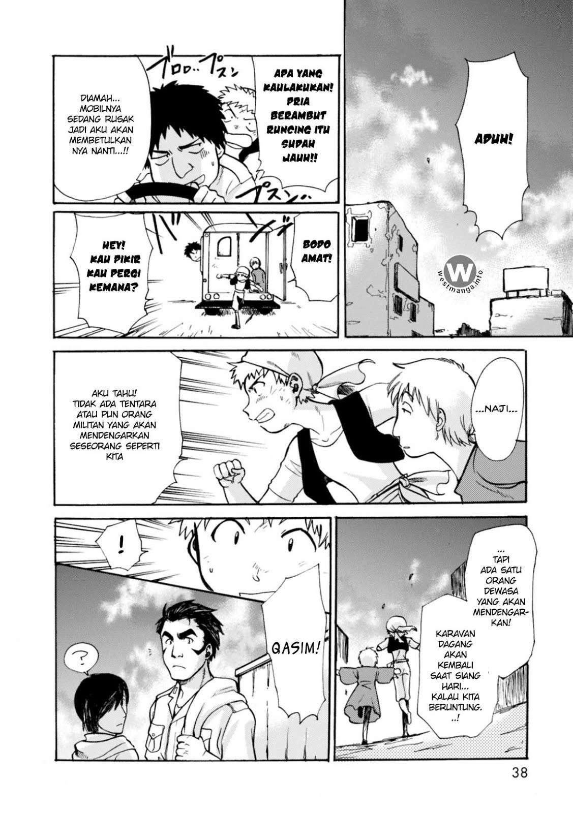 Mushikago no Cagaster chapter 5 halaman 32