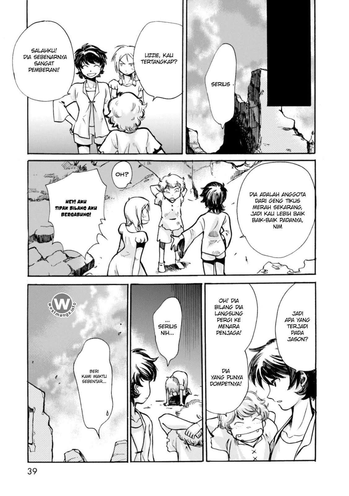 Mushikago no Cagaster chapter 5 halaman 33