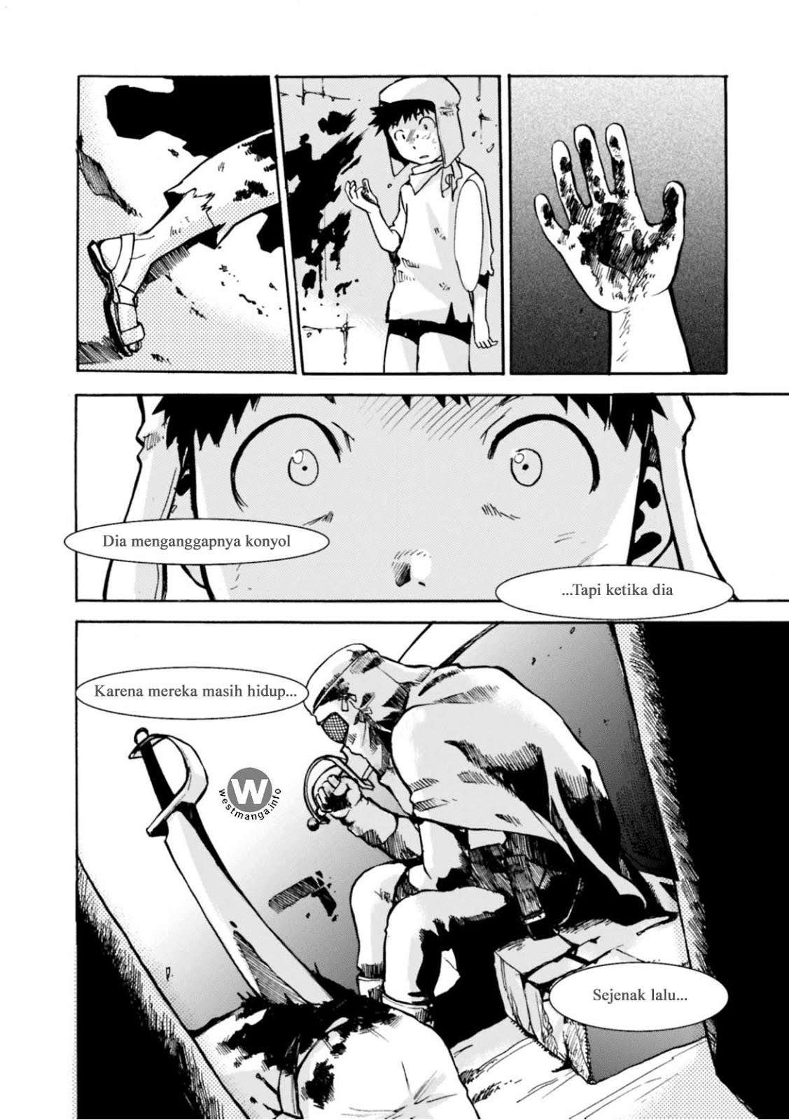 Mushikago no Cagaster chapter 5 halaman 36