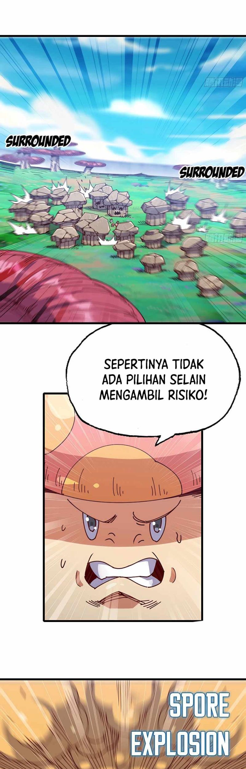 Mushroom Hero Bab 25 halaman 28