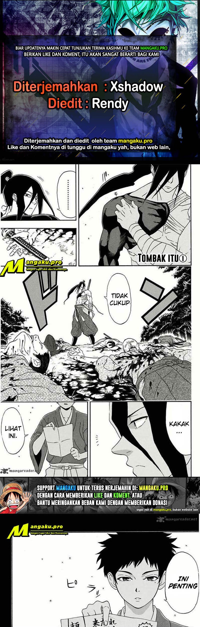 Mutou Black chapter 03 halaman 1