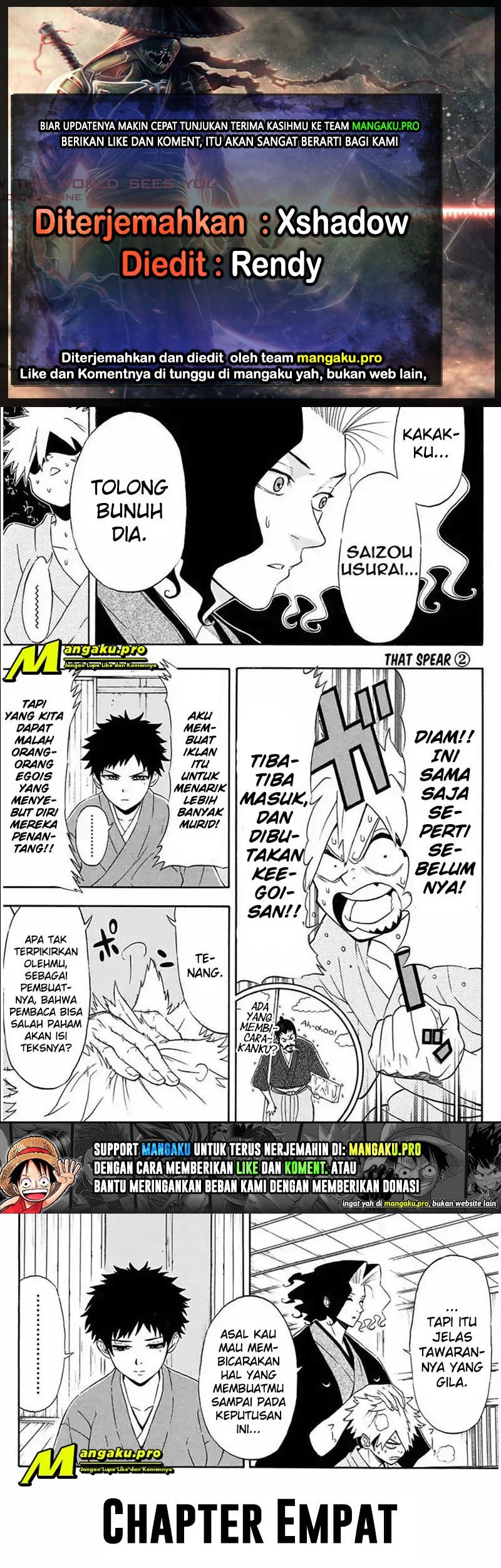 Mutou Black chapter 04 halaman 1
