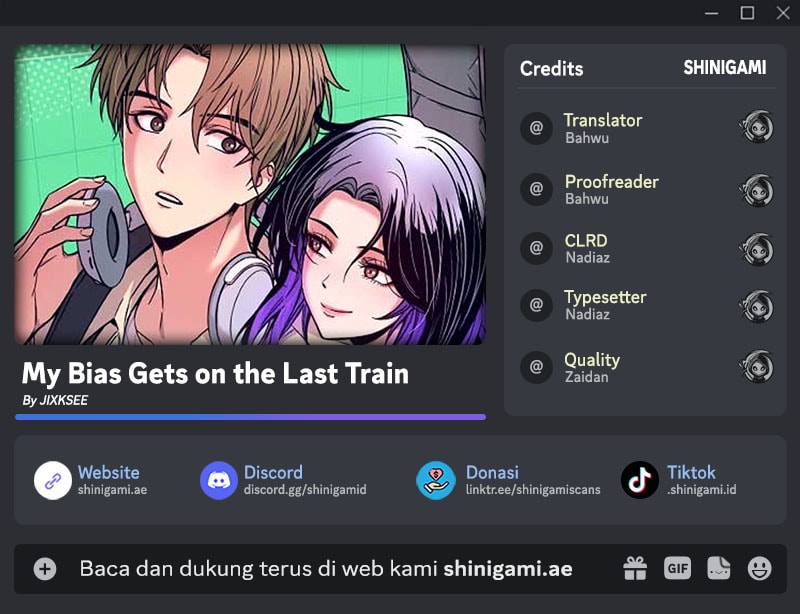 My Bias Gets On The Last Train chapter 21 halaman 1
