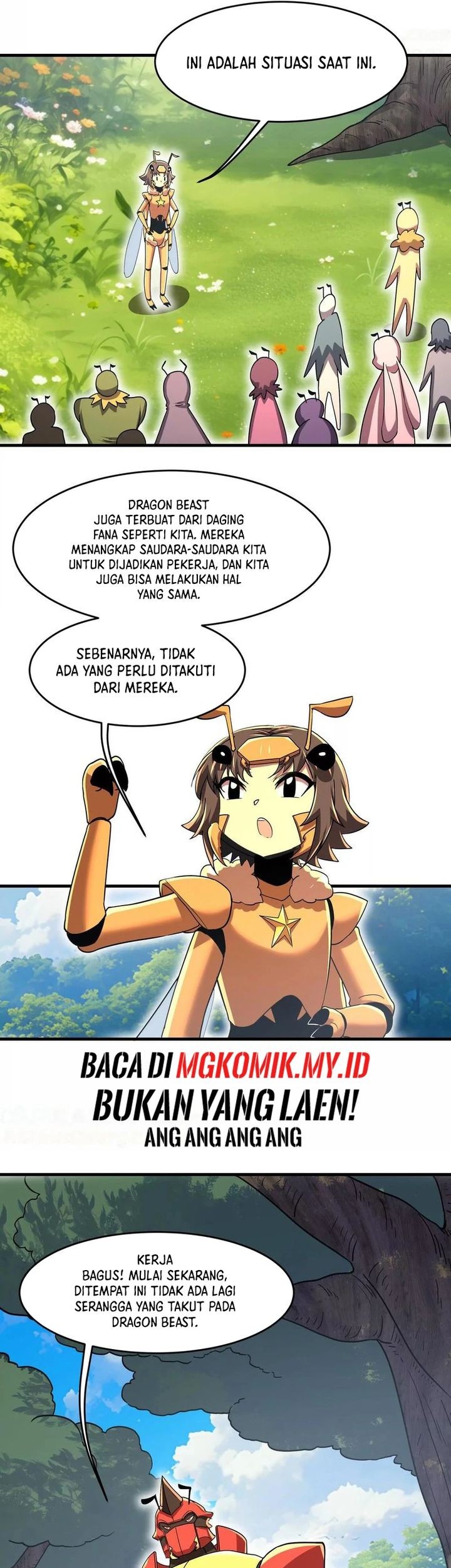My Clone is the Space Bug King chapter 30 halaman 25