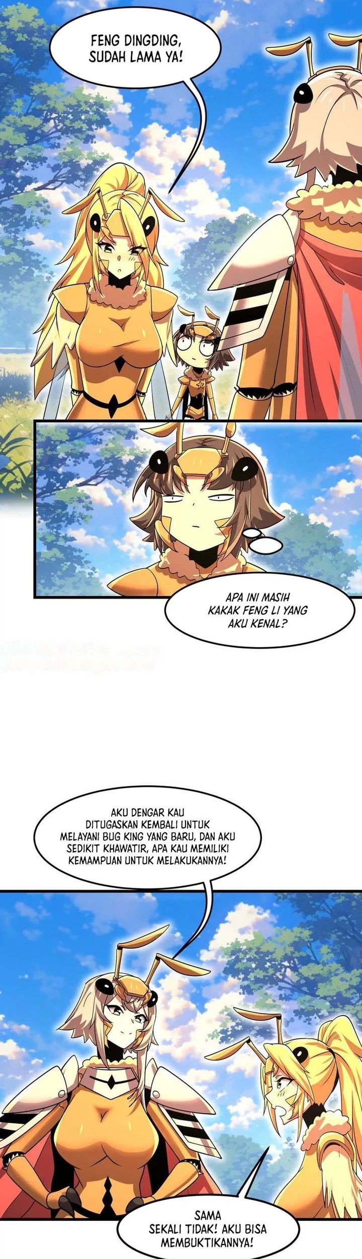 My Clone is the Space Bug King chapter 35 halaman 12
