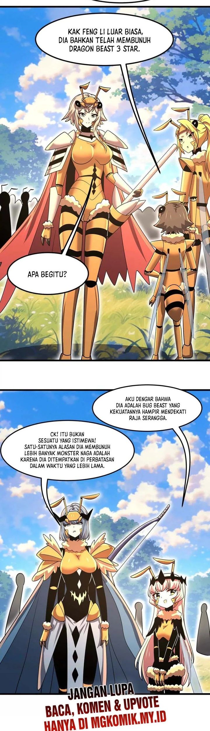 My Clone is the Space Bug King chapter 35 halaman 13