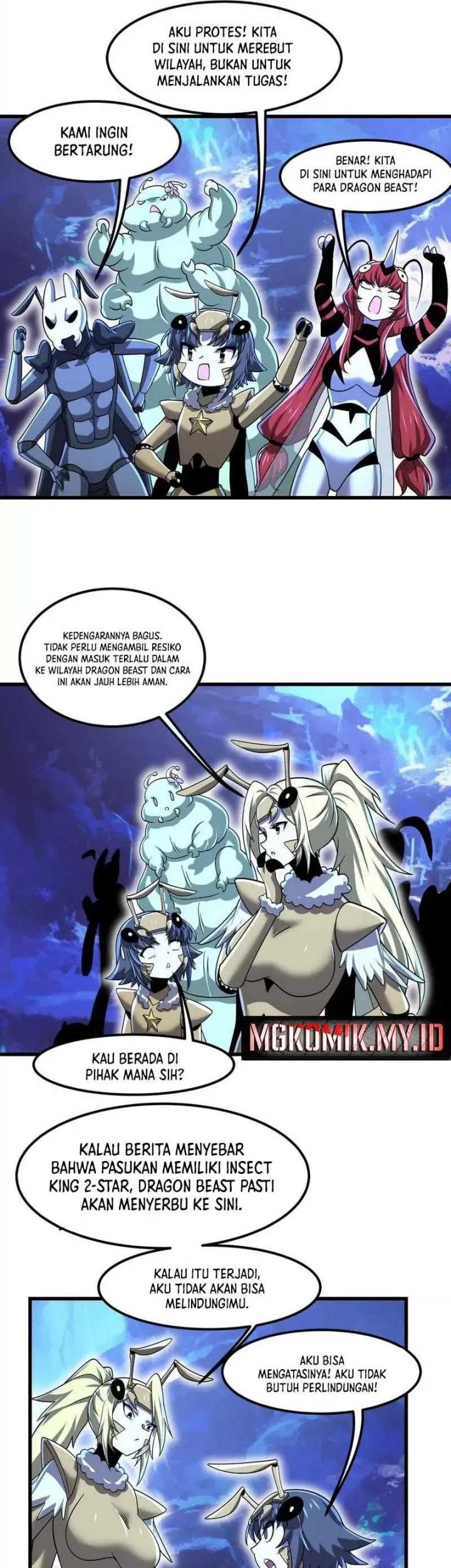 My Clone is the Space Bug King chapter 38 halaman 21