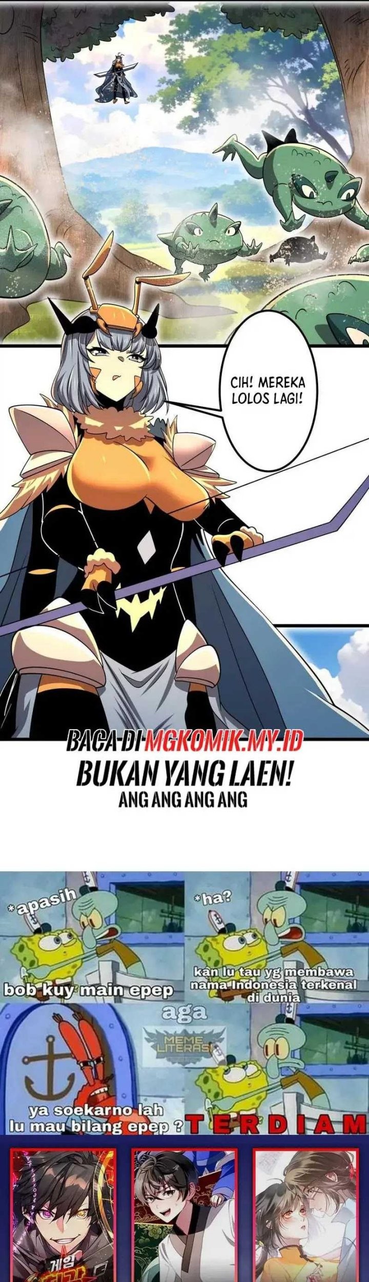 My Clone is the Space Bug King chapter 38 halaman 39