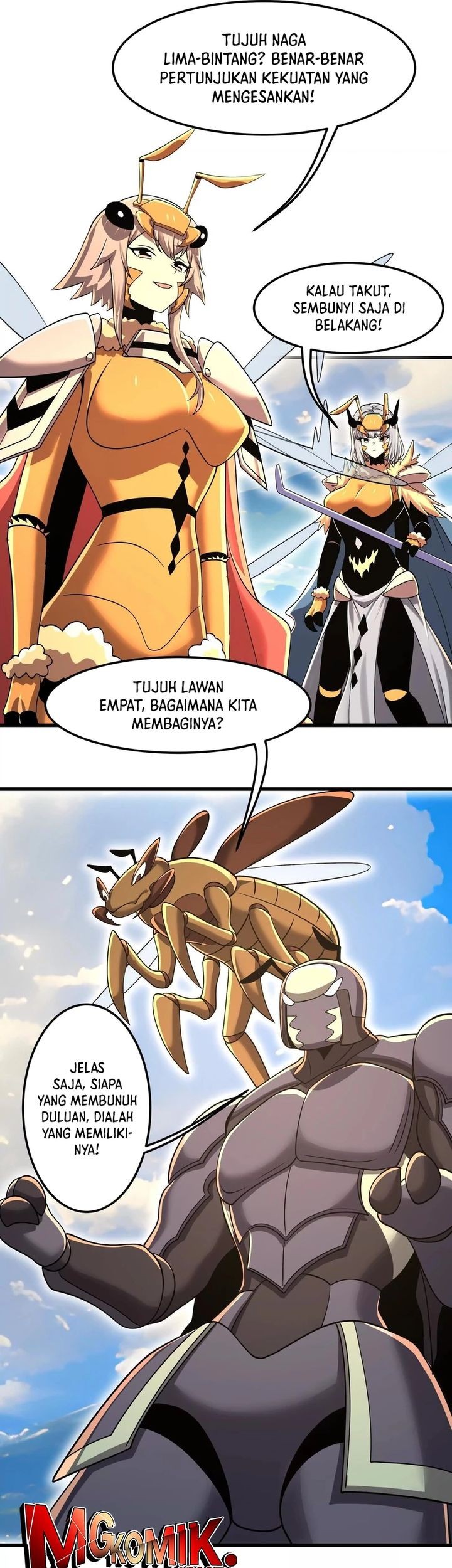 My Clone is the Space Bug King chapter 43 halaman 8
