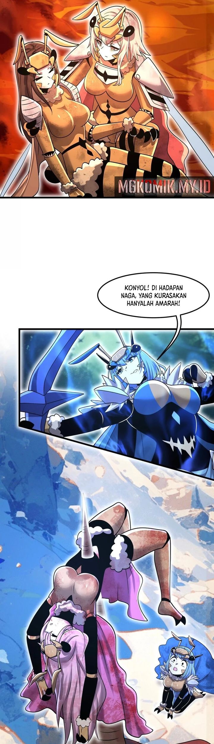 My Clone is the Space Bug King chapter 43 halaman 47