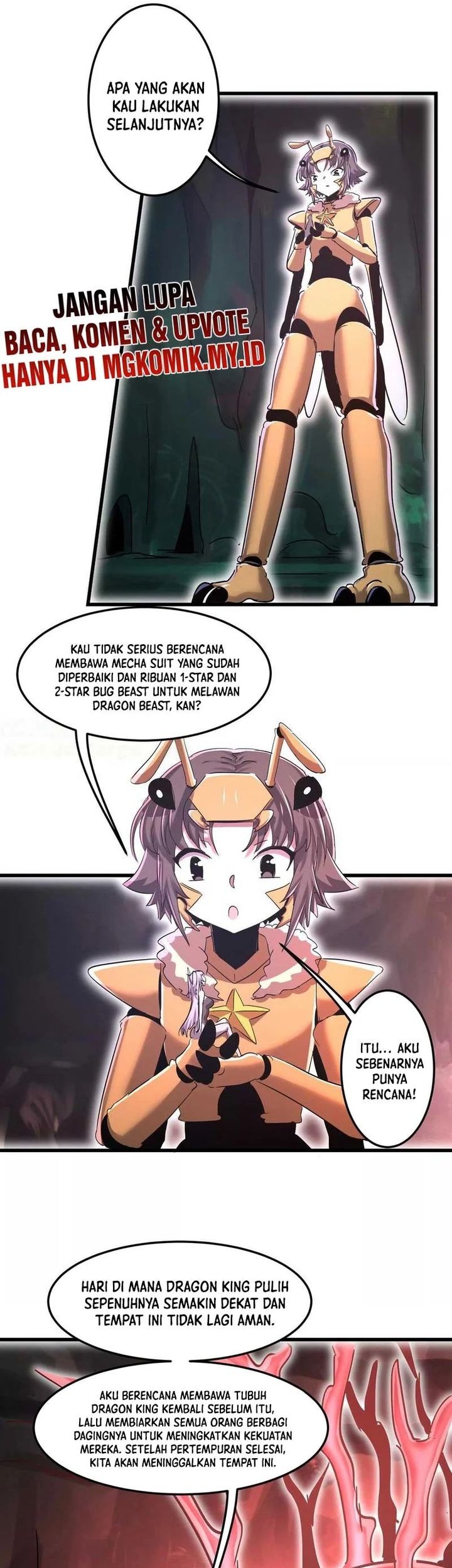 My Clone is the Space Bug King chapter 45 halaman 25