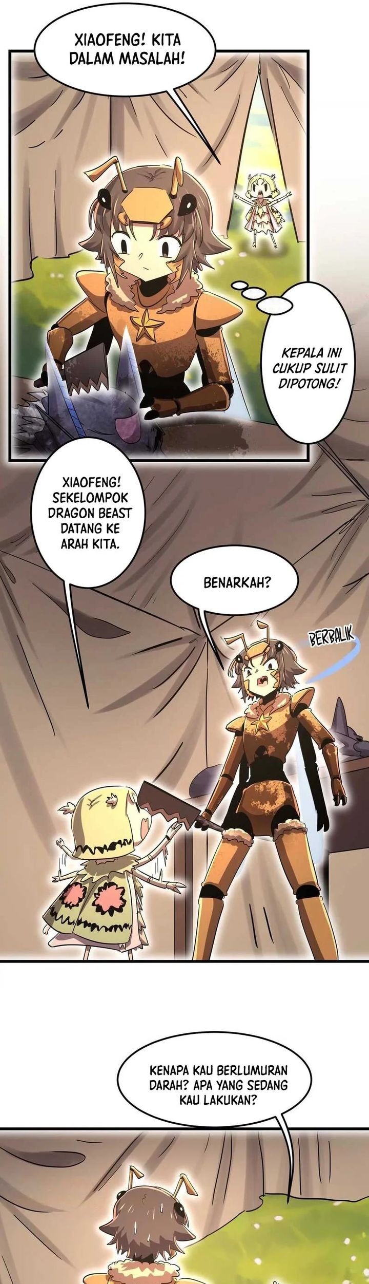 My Clone is the Space Bug King chapter 45 halaman 33