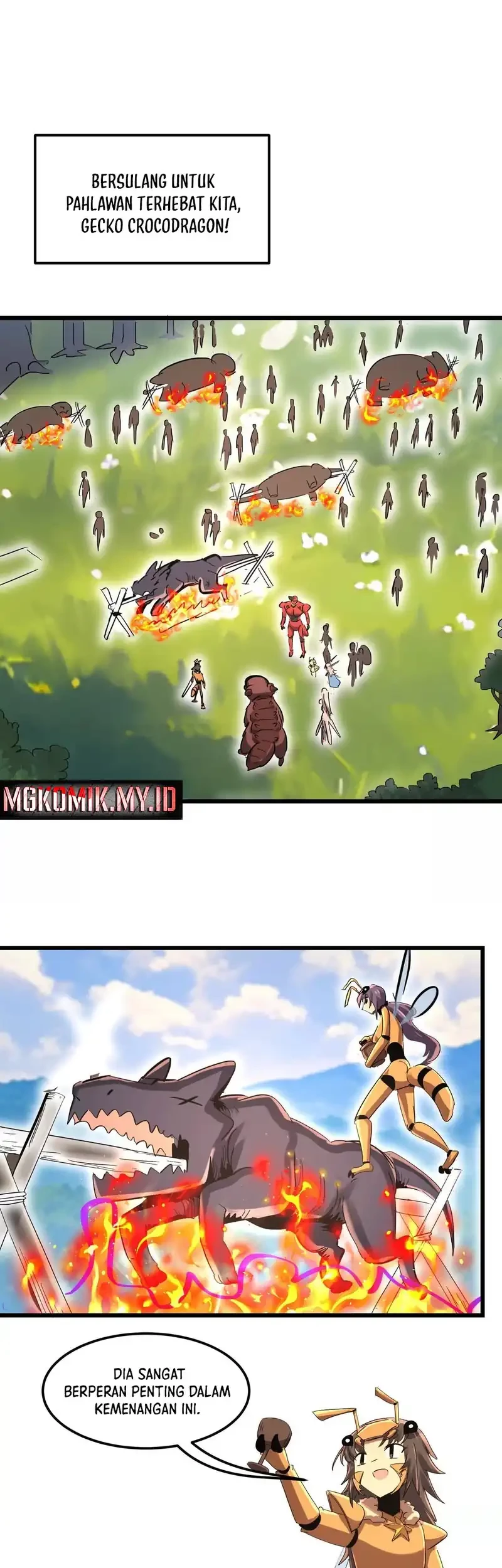 My Clone is the Space Bug King chapter 51 halaman 17