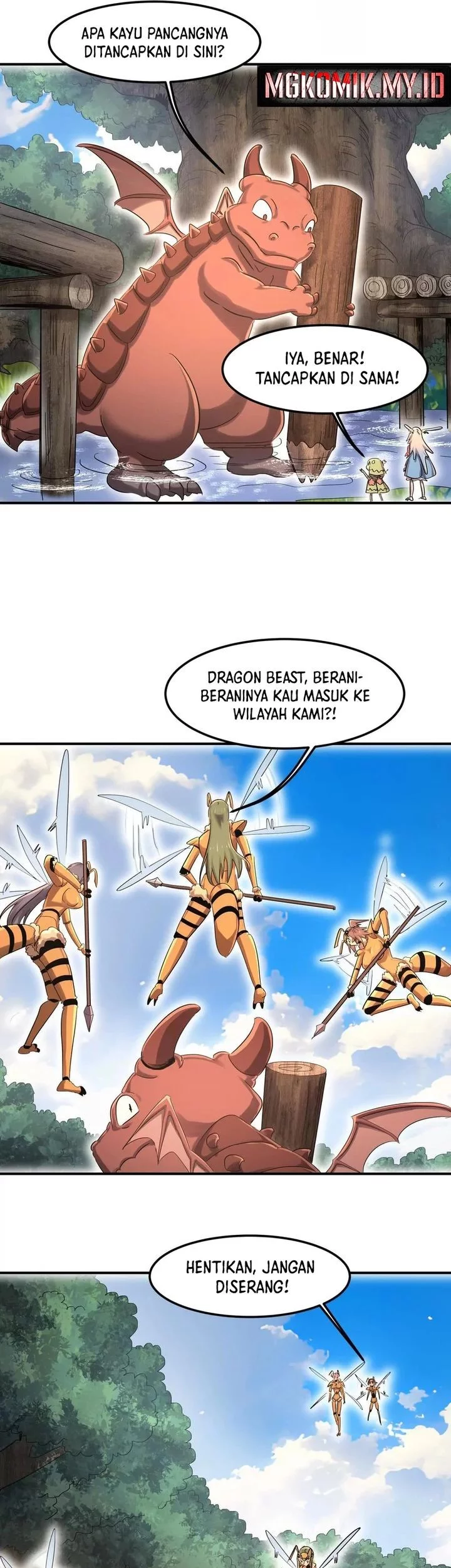 My Clone is the Space Bug King chapter 53 halaman 19