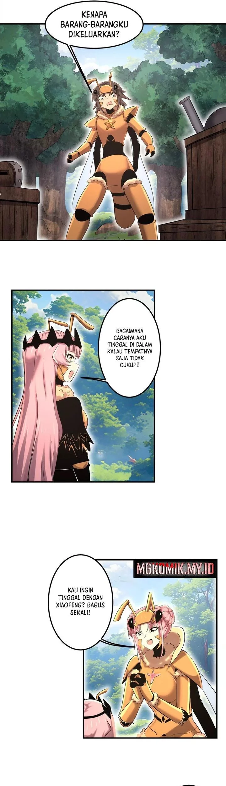 My Clone is the Space Bug King chapter 53 halaman 27