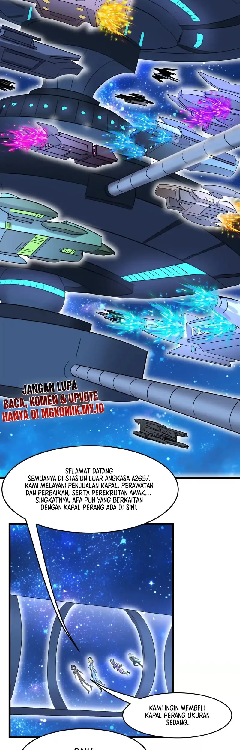 My Clone is the Space Bug King chapter 61 halaman 2