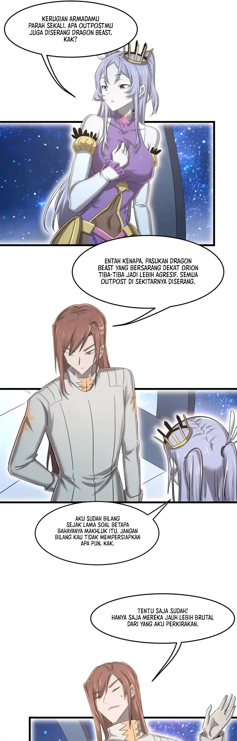 My Clone is the Space Bug King chapter 61 halaman 21