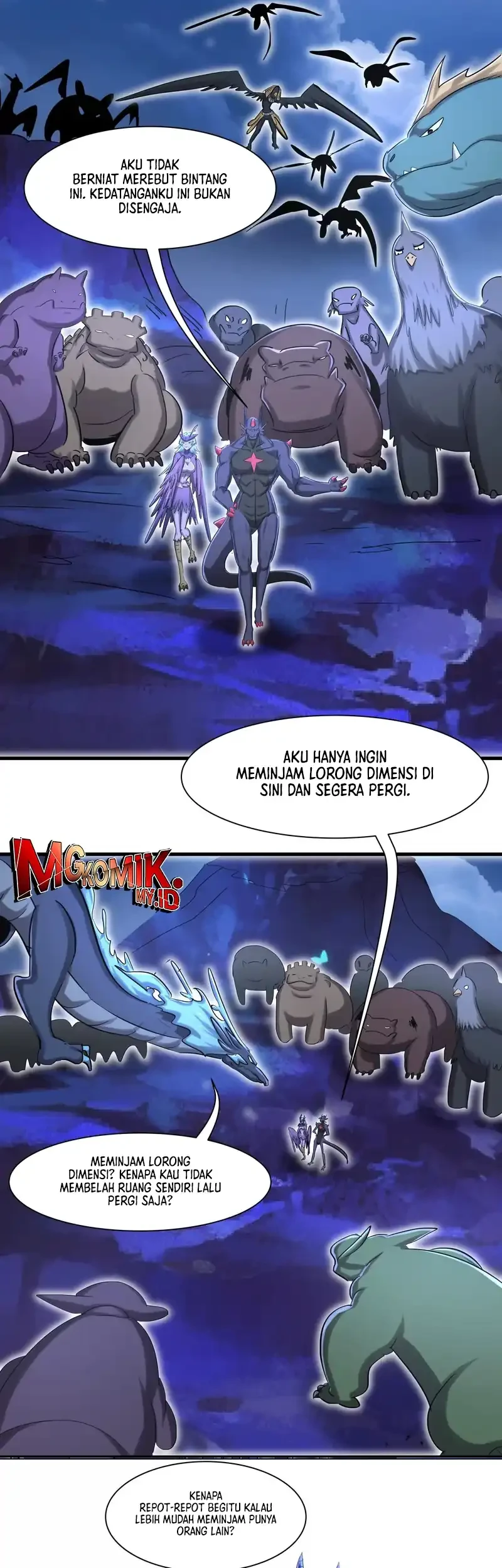 My Clone is the Space Bug King chapter 63 halaman 21