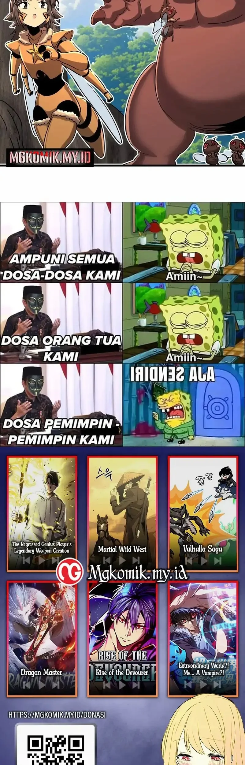 My Clone is the Space Bug King chapter 65 halaman 34