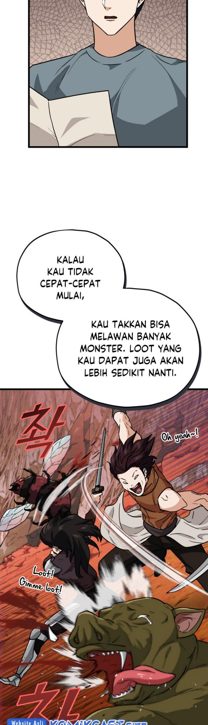 My Dad Is Too Strong chapter 105 halaman 42