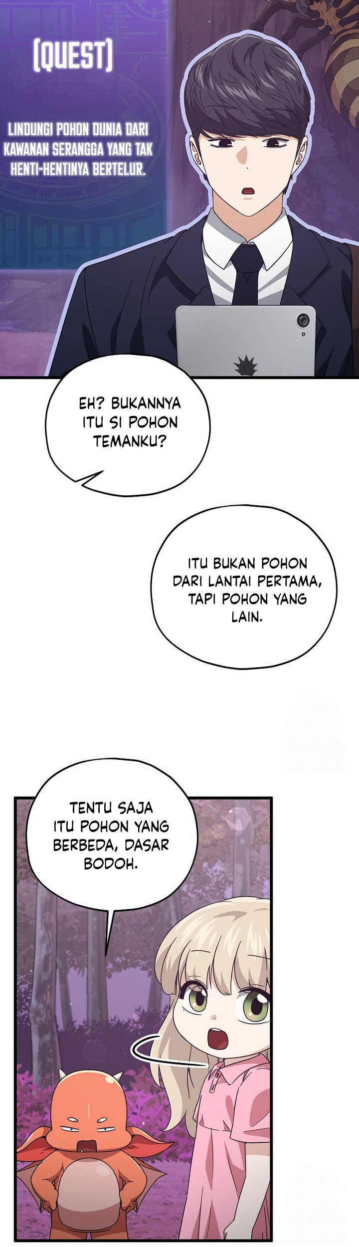 My Dad Is Too Strong Bab 184 halaman 36