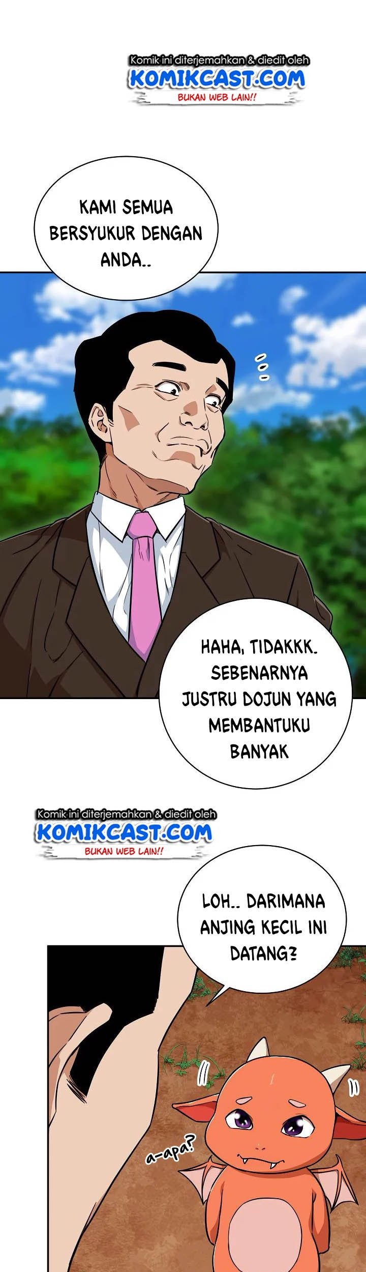 My Dad Is Too Strong Bab 34 halaman 41