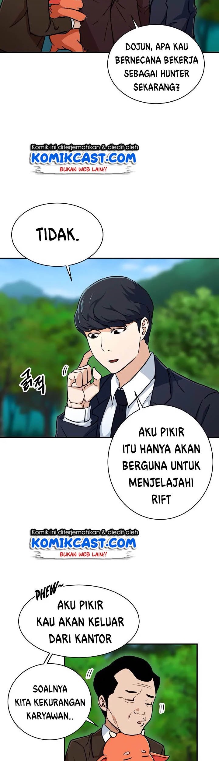My Dad Is Too Strong Bab 34 halaman 47