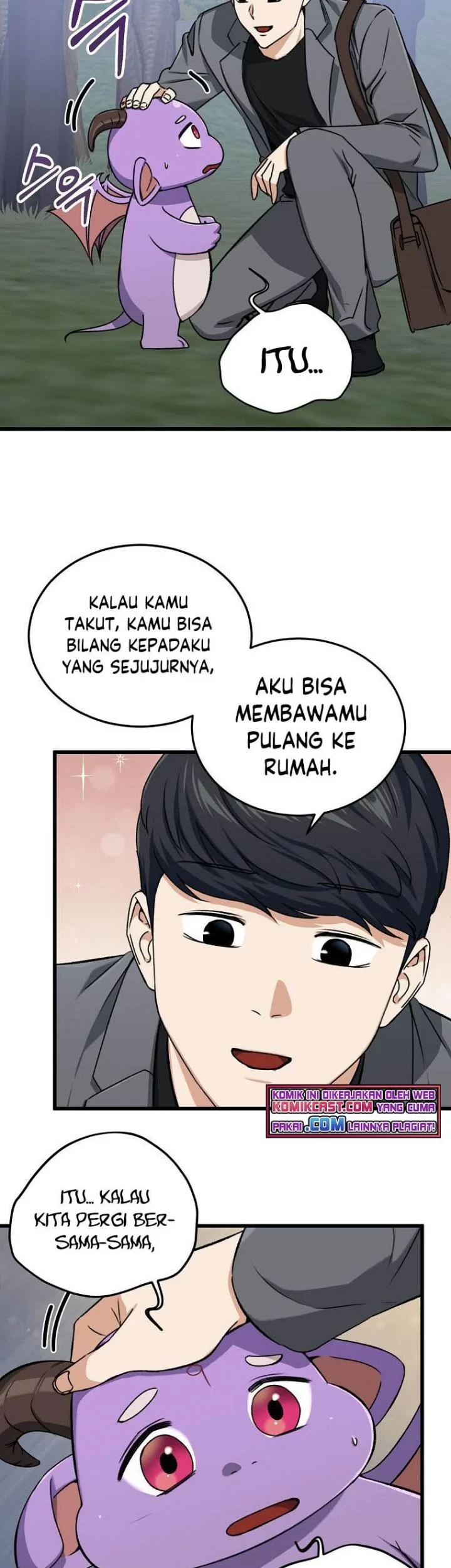 My Dad Is Too Strong Bab 65 halaman 17