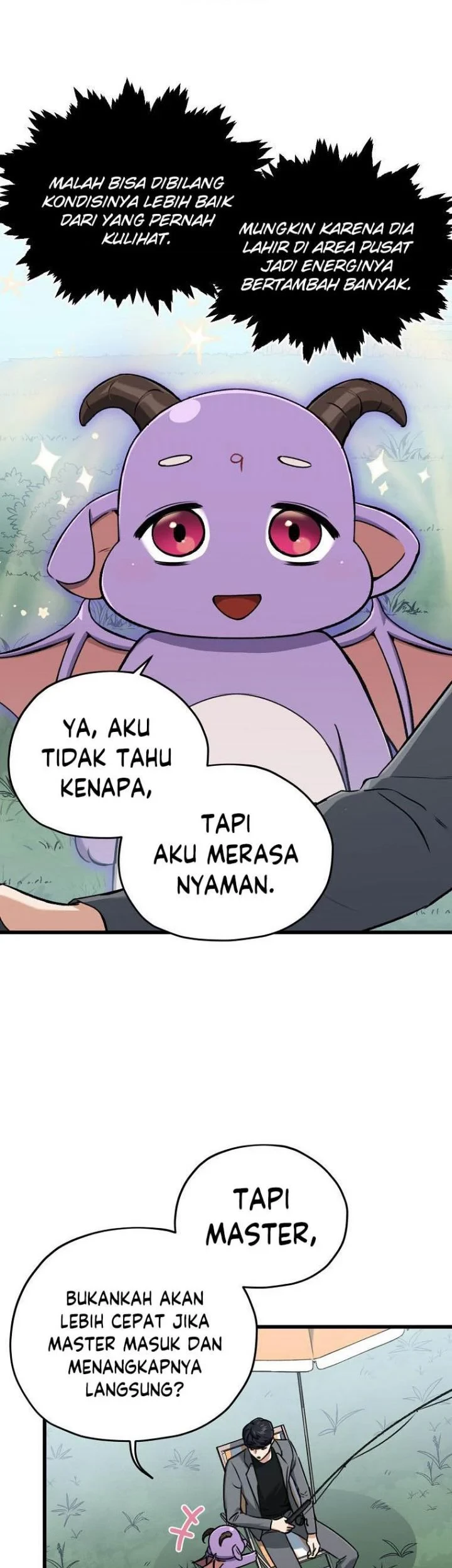 My Dad Is Too Strong Bab 65 halaman 34