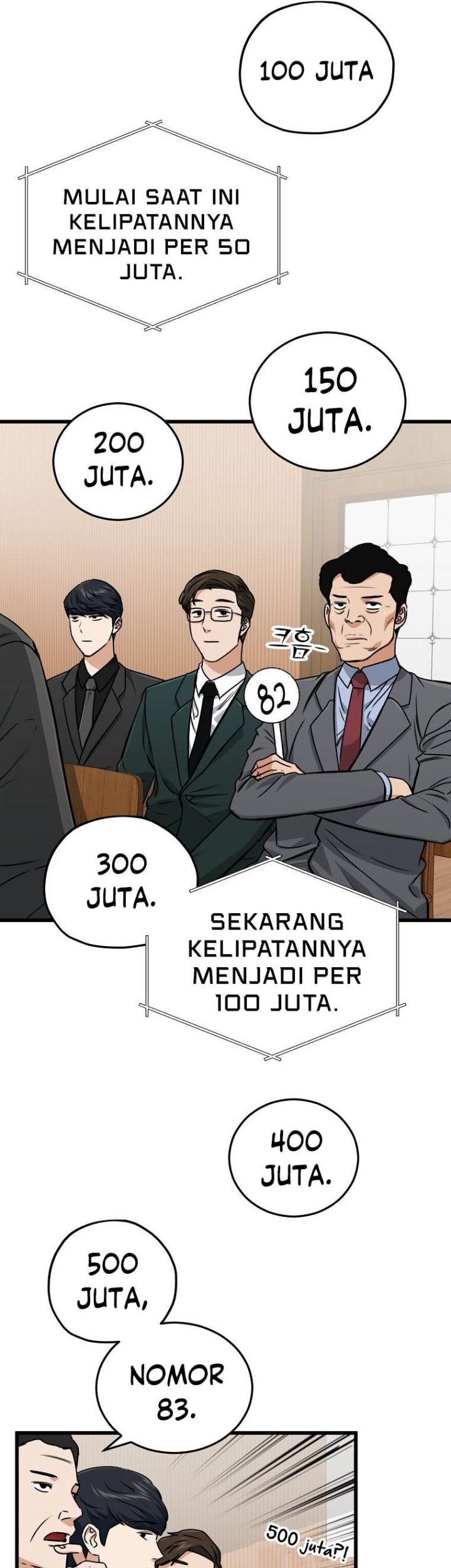 My Dad Is Too Strong Bab 67 halaman 54