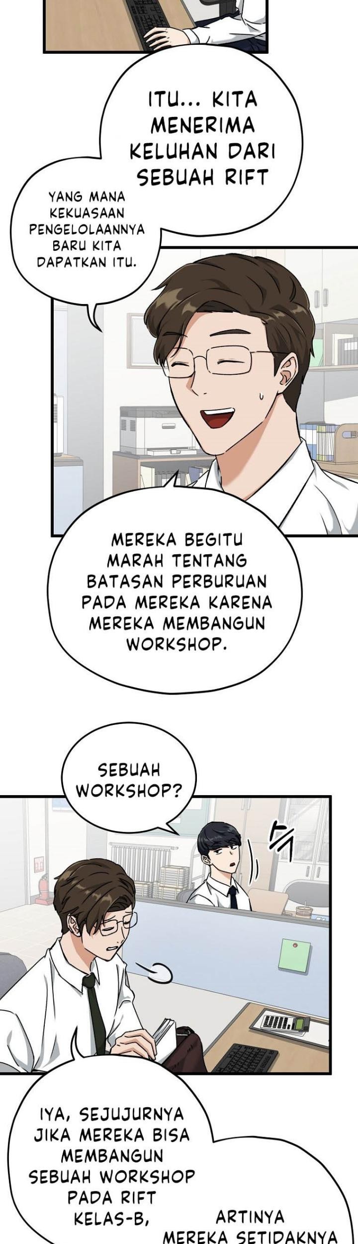 My Dad Is Too Strong Bab 71 halaman 52